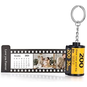 Portachiavi con tondo inciso Mamma in acciaio inox oro rosa - Lamù