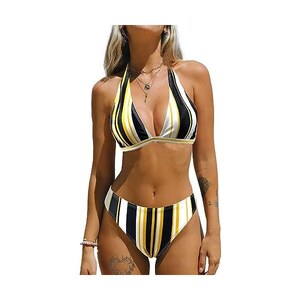 Costumi Cupshe Donna 2024 Bikini Donne CUPSHE Con Volant E Vita