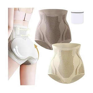 Perizoma Modellante Vita Alta In Nylon Ed Elastan – Controllo Pancia, Traspirante, Taglie S-XXL - 4