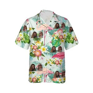 FJAUOQ Camicia Hawaiana Da Uomo Funky Manica Corta Fantasy Howl Lion Hawaii Top Abbigliamento Casual Camicie Estive Per Feste In Spiaggia 124541324