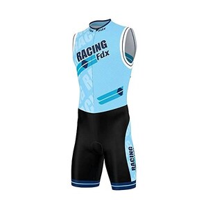 Tuta Da Triathlon FDX Uomo - Compressione, Imbottita, Per Nuoto, Ciclismo E Corsa - Foto 4