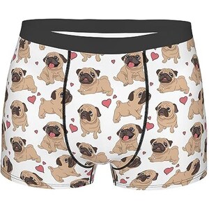 Boxer Natalizi Uomo Divertenti - Motivi Babbo Natale, Albero, Renne, Comodi E Elasticizzati