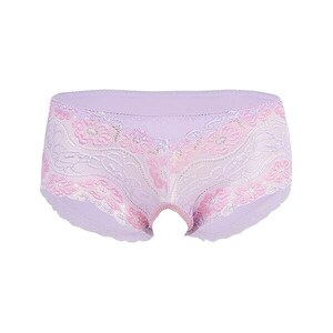 Mutandine Donna IB-iP In Pizzo Trasparente E Rete - Slip Hipster Elasticizzati Senza Cuciture - Taglie Da S A 2XL (Vita 69-81 Cm)
