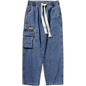 Pantaloni cargo da uomo Hip Hop Techwear, pantaloni harem