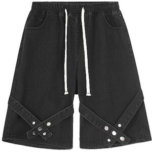 RUNRAT Pantaloncini Da Esterno Da Uomo Urban High Street Trendy Sport Belli Pantaloncini A Gamba Larga Vecchi Pantaloncini Da Lavoro Multitasche Estivi 32 122834850