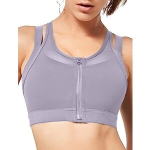Confezione Da 2 Top Sportivi Donna Lepel – Reggiseno Sostegno Per Palestra, Corsa, Yoga