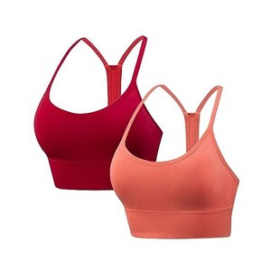 Reggiseni sportivi da donna senza cucure, comodo a basso impatto