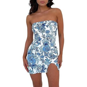Abito Estivo Donna Floreale Halter: Leggero, Swing E Perfetto Per La Spiaggia!