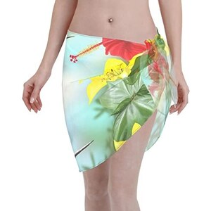 Copricostume O'Neill Donna – Stampa Floreale Bali – Taglia S – Nero/Floreale