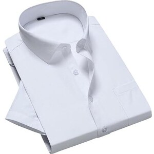 Camicia Formale Riga Blu Con Collo Italiano – Alea Fashion Industries - Foto 6