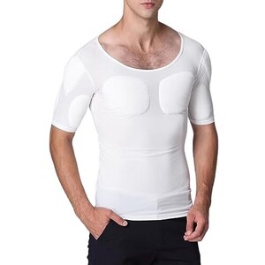 Maglietta Da Calcio Imbottita Per Ragazzi COOLOMG - Protezione Petto E Spalle, A Compressione, Per Sport - Foto 3