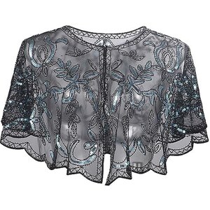 Scialle In Raso Per Sera E Sposa - 200x70 Cm, Multiuso, Elegante, Per Donne - Foto 3