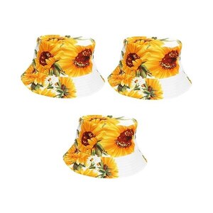 Cappello A Secchiello Unisex Reversibile, Doppio Lato, In Tela, Per Viaggi E Spiaggia, Pieghevole
