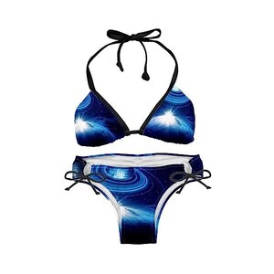 MGSFGlk Bikini Donna Mare Fascia Strisce Costumi da Bagno Donna Due