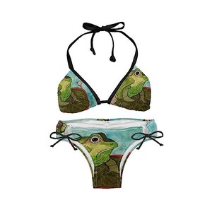 Mutandine Da Donna Con Motivo A Rana, Bikini Sfacciato, Tessuto Elasticizzato, Taglie XS-XXL, Comode E Invisibili Sotto I Vestiti