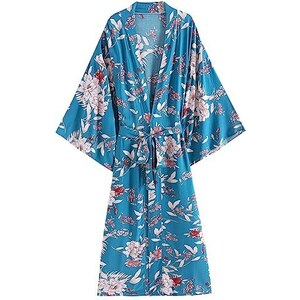 Cardigan Donna Grace Karin Con Cintura - Manica A Pipistrello E Scollo A V - Foto 10