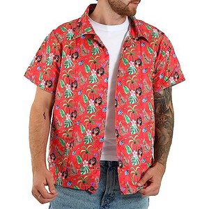 Camicia Hawaiana Uomo Tg. 52/54 - Baraldi Cotillons - Foto 7