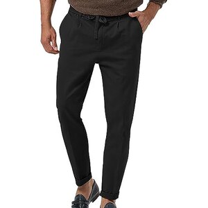 Pantaloni Cargo Uomo Estate - Leggeri, Con Vita Elasticizzata E Tasche, Comfort Massimo - Foto 3