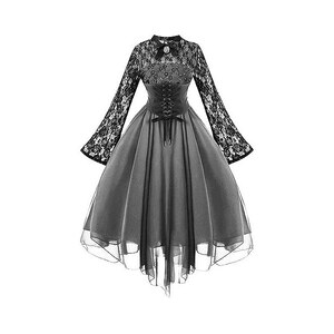 Punk rave Cardigan con clip strappato gotico – Zero Stigmata