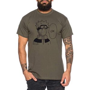 Tee Kiki Ozaru Moon - Maglietta da Uomo Son Ruffy Luffy Naruto Saitama One Dragon Master Goku Ball Vegeta Turtle Roshi Piece Golds Db, Größe2