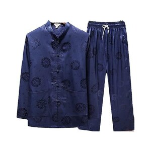 cotzfoz Uniforme da uomo tradizionale cinese Kung Fu arti marziali Tai