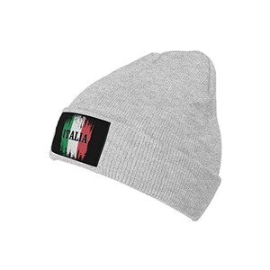cuffia in lana maglia con strass