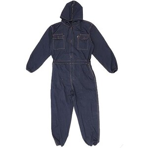 Tuta Da Lavoro Antistatica Con Strisce Riflettenti, Misto Cotone, Blu, Taglie S-4XL - 4