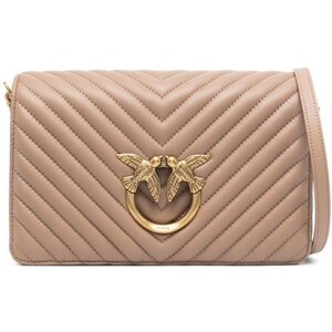 Pinko Precoll.Pelletteria CLASSIC LOVE BAG CLICK CHEVRON - Stileo.it