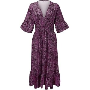 EODJXIO Vestiti Da Cerimonia Donna Taglie Forti Eleganti Lunghi Abito Argento Lungo Abito Da Cocktail Donna Estivo Corto Vestiti Mare Da Spiaggia Abito Bianco Estivo Curvy 124032865 - Foto 9