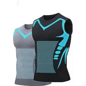 Maglia Modellante Ionica Avanzata per Uomini, Nuova Versione con