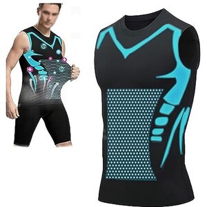 Top a compressione da uomo for uomo, canotta for compressione ginecomastia Canotta for sauna a compressione Top a compressione da uomo for uomo, canotta for compressione ginecomastia Canotta for sauna a compressione