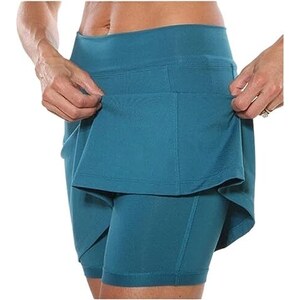 Gonna Golf Estiva Gonna Da Tennis Donna Con Pantaloncini - Vita Alta Con 3 Tasche Per Sport Gonna Sportiva Con Pantaloncini - Foto 10