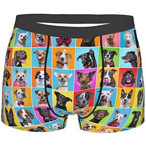 Liabel - (Pacco da 6) Boxer Uomo Cotone Elasticizzato - Bielastico - Mutande Uomo Cotone Intimo Mutande Uomo Colorate alla Moda Bianchi Neri Grigio LB346 (S, 2 Neri 2 Blu 2 Grigi