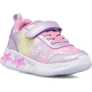 Sneakers Da Bambina Bianche Con Dettagli Laminati E Fiori 10 Baci - 34