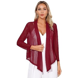 Choomomo Bolero Bambina Maniche Lunghe Cardigan Elegante Cerimonia