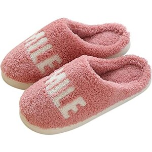 Pantofole Donna In Peluche Chiuse - Calde, Morbide E Antiscivolo Per Casa E Esterno