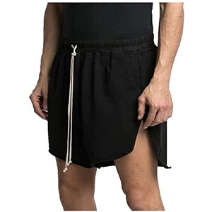 Pantaloncini Da Corsa Da Uomo Pantaloncini Da Fitness Neri A Doppio Strato Ad Asciugatura Rapida Da.jpg - Foto 9