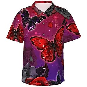 Camicia hawaiana da uomo a maniche corte