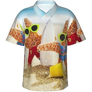 Camicia Hawaiana Vintage Anni 80-90 Per Uomo | Stampa Neon Fluo | Maniche Corte | Perfetta Per Feste A Tema E Discoteca