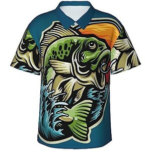 Camicia Hawaiana Manica Corta Per Ragazzo In Cotone, Stampata, Abbigliamento Estivo Casual Per Vacanze E Spiaggia, Tabella Taglie Da 12 Mesi A 8 Anni