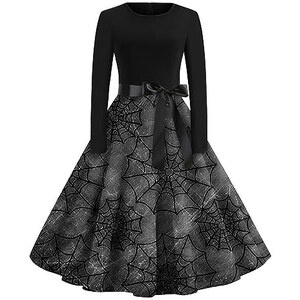 Rawdah_ Abito Donna Invernale Abito Medievale Donna Cosplay Costume Vestito Da Lolita Dress Gotico Abito Per Halloween Carnevale Medievale Rinascimento Abito Rosa L 110008222 - Foto 10