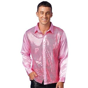 Camicia Body Danza Latino Uomo YiZYiF - Per Tango E Samba - Foto 1