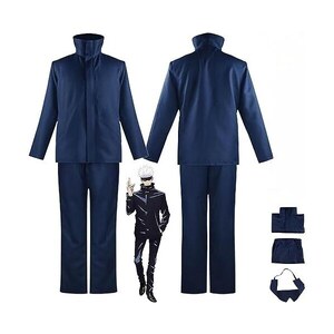 Gojo Robe Blue Rcrllya Anime Jujutsu Kaisen Gojo Satoru Costume Cosplay Fushiguro Toji ...