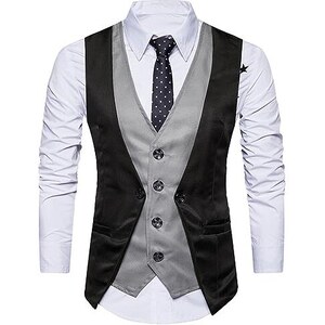 Costume Carnevale Uomo 2 Pezzi Slim Fit Arcobaleno | Tuta Discoteca Divertente Con Paillettes Per Feste A Tema - 5