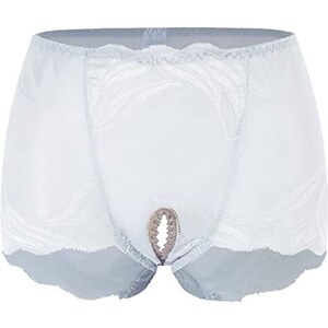 iEFiEL Culotte Aperto Donna Pizzo Trasparente Perizoma Cavallo Aperto