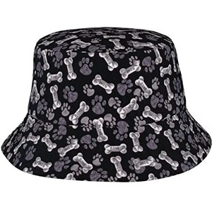 YAMEIZE Cappello Da Pescatore Reversibile Halloween – Modello Fluorescente, Unisex, Cotone, Protezione UV, Per Feste E Tutti I Giorni - 2