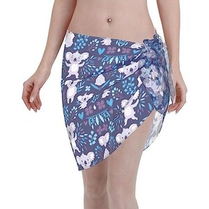 ASEELO Costume da bagno da donna Coverups Barn Hirondelle in Grafite