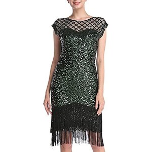 Abito Donna In Velluto Nero Con Scollo A V - Maniche Lunghe, Vita Alta, Modello Slim - Perfetto Per Feste E Natale