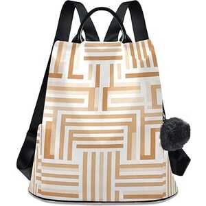 Leathario Zaino Donna In Pelle Vegana Impermeabile Antifurto,Borsa Elegante 3-in-1,Zaino Da Lavoro, Viaggio E Uso Quotidiano(Blu - 6