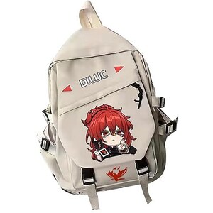 Borsa A Tracolla Genshin Impact Kaedehara Kazuha | Zaino Messenger In Tela Per Giocatori | Borsa Casual Da Giornaliera 33x30x10 Cm | Regalo Per Fan
